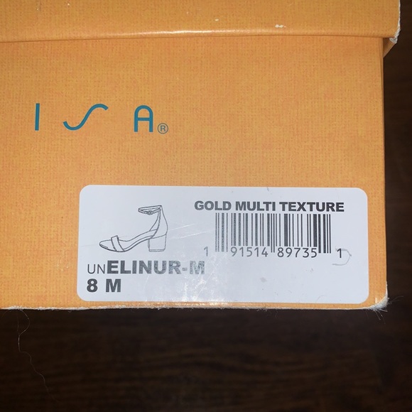 Unisa gold sparkly high heels - Picture 6 of 6